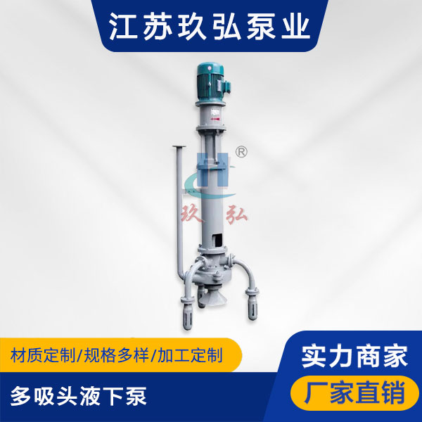 PW型多吸頭液下泵(圖1) PW型多吸頭液下(xià)泵(圖1)