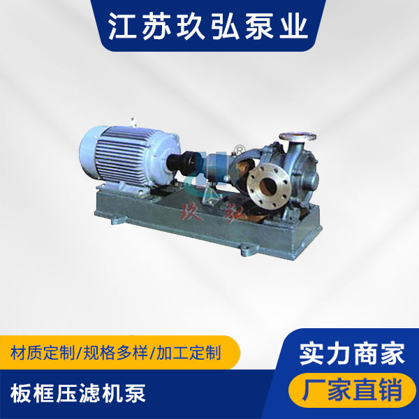 YLB板框壓濾機泵(圖1)