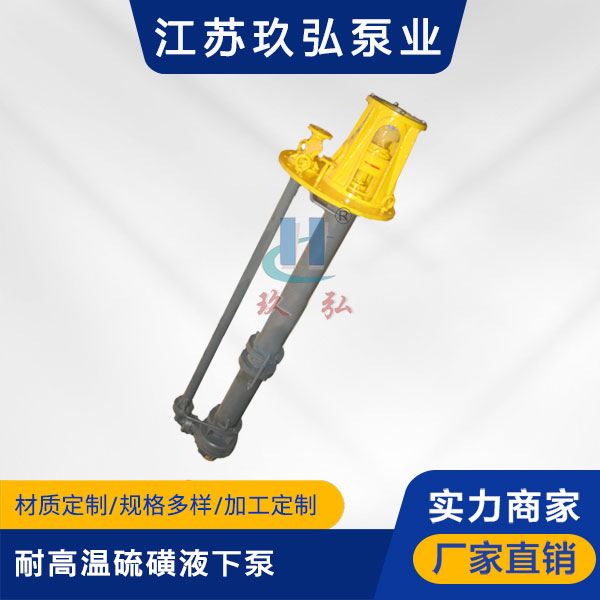 LHY耐高(gāo)溫硫磺液下(xià)泵(圖1) LHY耐高溫硫磺液下泵(圖1)